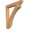 Ekena Millwork Imperial Slat Smooth Outlooker, Western Red Cedar, 7 1/2"W x 48"D x 48"H OUT08X48X48IMP06SWR - alternate 1
